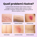 Nastro di Silicone al Collagene